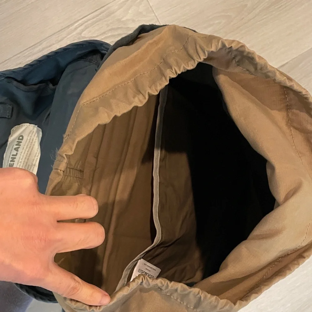 Fjällräven Kånken Rolltop Backpack Dark Gray EUC